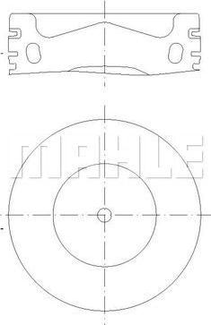 MAHLE 001 PI 00192 000 - Männät inparts.fi