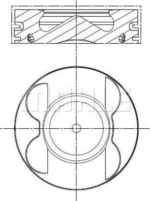 MAHLE 001 PI 00106 000 - Männät inparts.fi