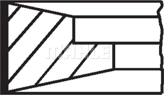 MAHLE 001 RS 00109 0N0 - Männänrengassarja inparts.fi