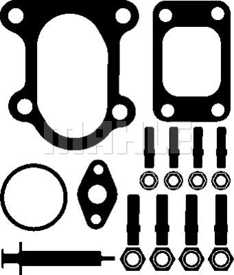 MAHLE 001 TA 14455 000 - Asennussarja, turboahdin inparts.fi