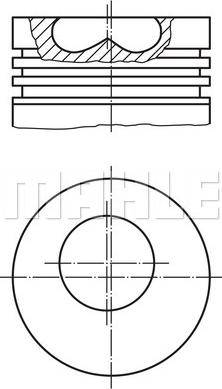 MAHLE 015 06 00 - Männät inparts.fi