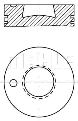 MAHLE 003 91 00 - Männät inparts.fi