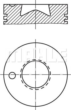 MAHLE 003 90 10 - Männät inparts.fi