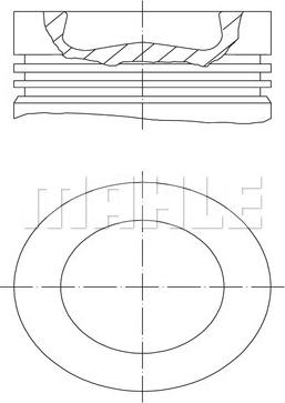 MAHLE 003 16 30 - Männät inparts.fi