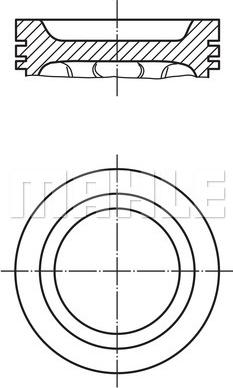 MAHLE 227 PI 00100 000 - Männät inparts.fi