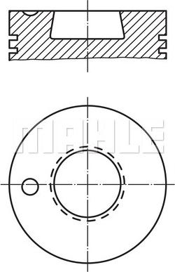 MAHLE 003 93 00 - Männät inparts.fi