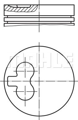 MAHLE 039 01 00 - Männät inparts.fi