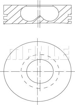 MAHLE 081 PI 00123 000 - Männät inparts.fi