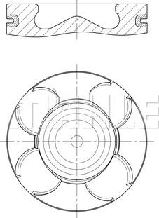 MAHLE 007 PI 00171 000 - Männät inparts.fi