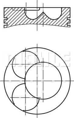 MAHLE 227 44 00 - Männät inparts.fi