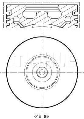 MAHLE 015 89 00 - Männät inparts.fi