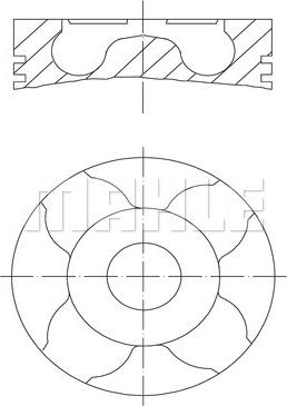 MAHLE 229 33 00 - Männät inparts.fi