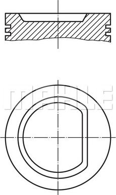 MAHLE 039 83 00 - Männät inparts.fi