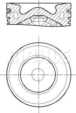 MAHLE 013 PI 00155 000 - Männät inparts.fi