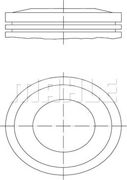 MAHLE 033 10 02 - Männät inparts.fi