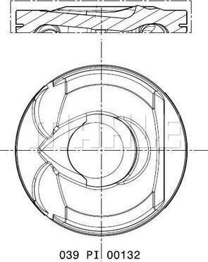 MAHLE 039 PI 00132 000 - Männät inparts.fi