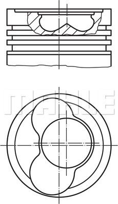 MAHLE 030 65 01 - Männät inparts.fi