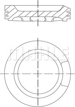 MAHLE 033 04 02 - Männät inparts.fi