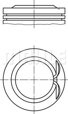 MAHLE 028 PI 00146 000 - Männät inparts.fi