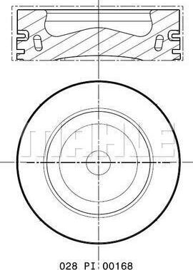 MAHLE 028 PI 00168 001 - Männät inparts.fi