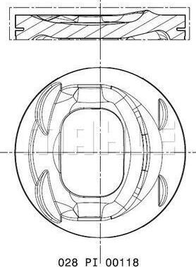 MAHLE 028 PI 00118 000 - Männät inparts.fi