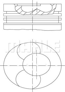 MAHLE 228 31 10 - Männät inparts.fi