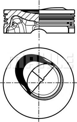 MAHLE 028 PI 00130 001 - Männät inparts.fi