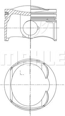 MAHLE 028PI00132002 - Männät inparts.fi