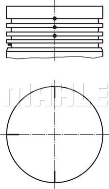 MAHLE 022 04 00 - Männät inparts.fi