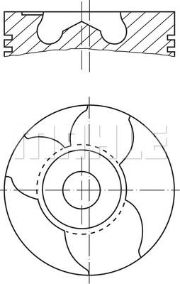 MAHLE 151 10 00 - Männät inparts.fi