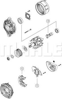 MAHLE MG 810 - Laturi inparts.fi