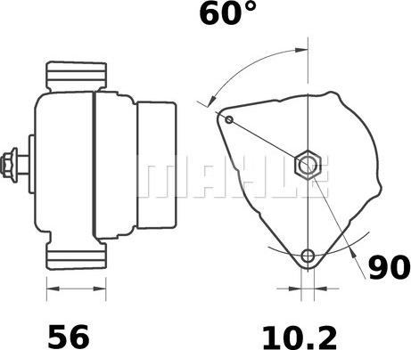 MAHLE MG 29 - Laturi inparts.fi