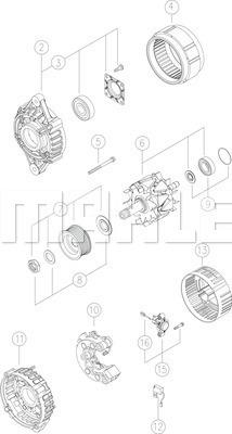 MAHLE MG 74 - Laturi inparts.fi