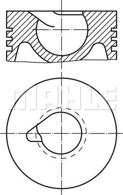 MAHLE 227 39 20 - Männät inparts.fi