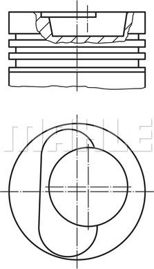 MAHLE 228 97 00 - Männät inparts.fi