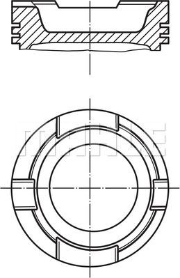 MAHLE 229 55 00 - Männät inparts.fi