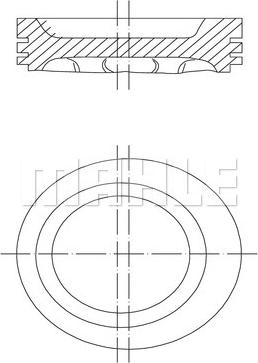 MAHLE 229 43 00 - Männät inparts.fi