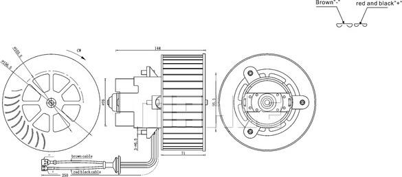 MAHLE AB 6 000S - Sisätilapuhallin inparts.fi