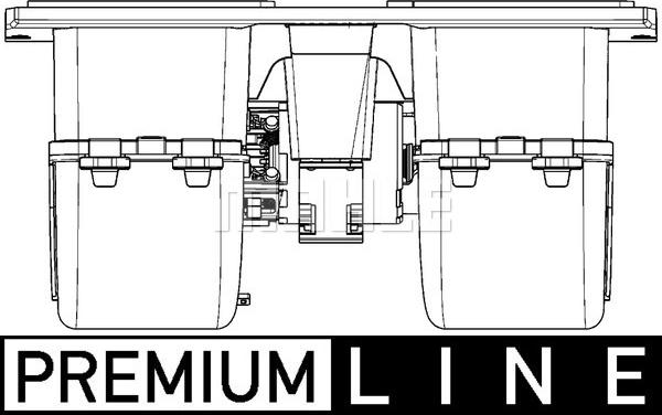 MAHLE AB 175 000P - Sisätilapuhallin inparts.fi