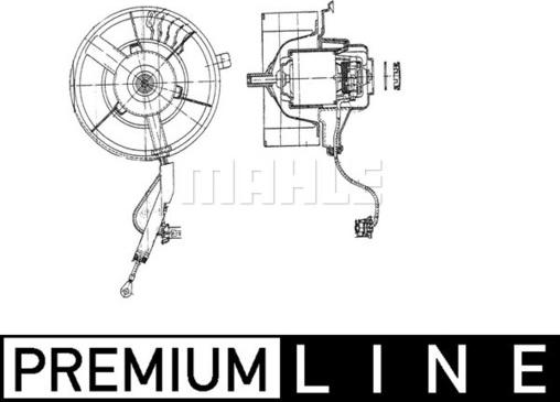 MAHLE AB 37 000P - Sisätilapuhallin inparts.fi