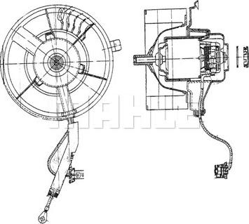 MAHLE AB 37 000P - Sisätilapuhallin inparts.fi