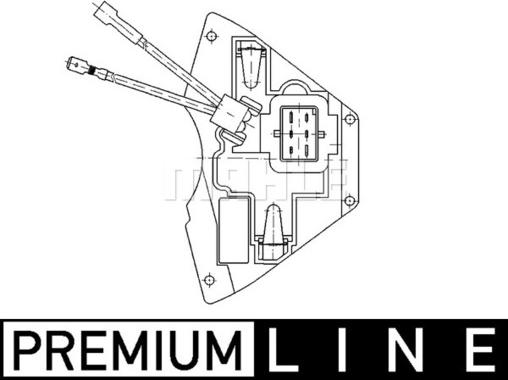 MAHLE ABR 31 000P - Säädin, lämmityslaitteen puhallin inparts.fi