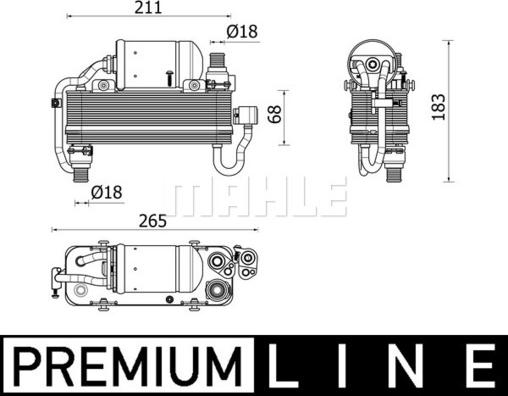 MAHLE AC 960 000P - Lauhdutin, ilmastointilaite inparts.fi