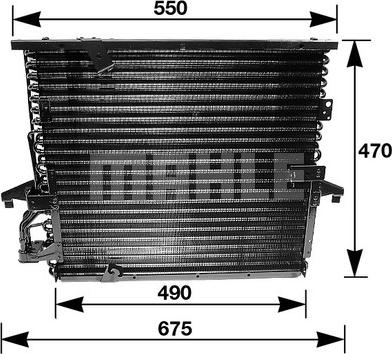 MAHLE AC 147 000S - Lauhdutin, ilmastointilaite inparts.fi