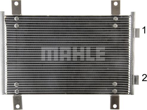 MAHLE AC 816 000P - Lauhdutin, ilmastointilaite inparts.fi