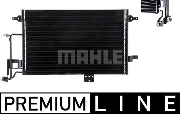 MAHLE AC 822 000P - Lauhdutin, ilmastointilaite inparts.fi