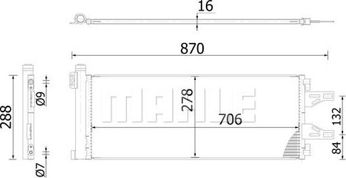 MAHLE AC 368 000S - Lauhdutin, ilmastointilaite inparts.fi