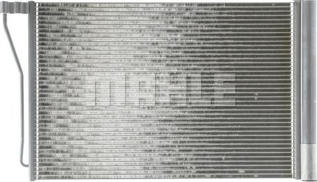 MAHLE AC 781 000P - Lauhdutin, ilmastointilaite inparts.fi