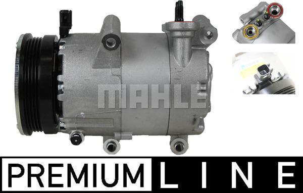 MAHLE ACP 554 000P - Kompressori, ilmastointilaite inparts.fi