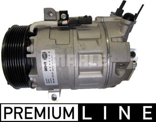 MAHLE ACP 610 000P - Kompressori, ilmastointilaite inparts.fi